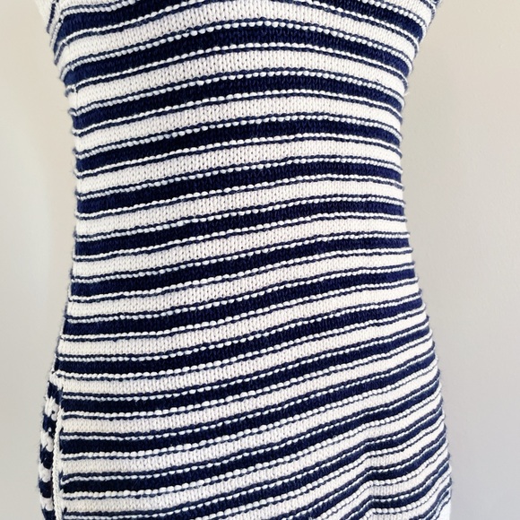 Anthropologie Striped Knit Crossback Tank Top – XS - Picture 2 of 7